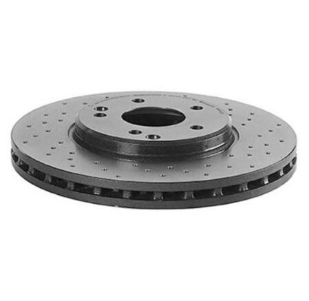 Mercedes Brakes Kit - Brembo Pads and Rotors Front (300mm) (Xtra) (Low-Met) 203421051264 - Brembo 1564092KIT